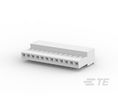 12P MTA100 CONN ASSY WHT, Pack of 10 pieces